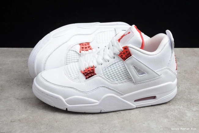 Red CT8527-112 Metallic Jordan Air 4 0601